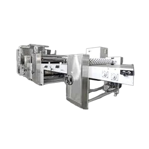 Automatic Wafer Biscuit Making Machine - Stainless Steel, Silver, 380/440 Volt | High Capacity, Energy Efficient, Adjustable Temperature