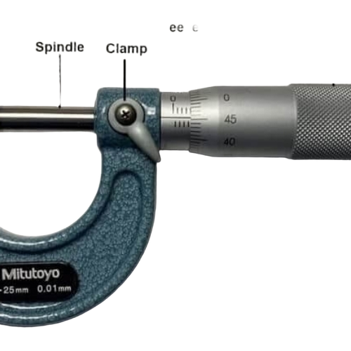 Digital Micro Meter - Mild Steel, Green Silver, 0.01 mm Resolution, 220 Volt | High Precision, Durable, Easy Readability, Vernier Scale, Fine Adjustment, Smooth Spindle, Compact Design, Reliable Calibration