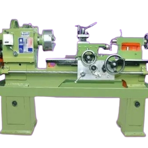 Medium Duty Lathe Machine - Stainless Steel, Green, 220 Volt | Automatic, High Efficiency, High Performance