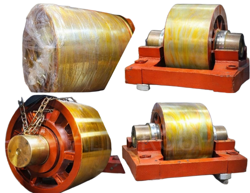 Rotary Kilns Support Roller Assembly - Material: Stainless Steel