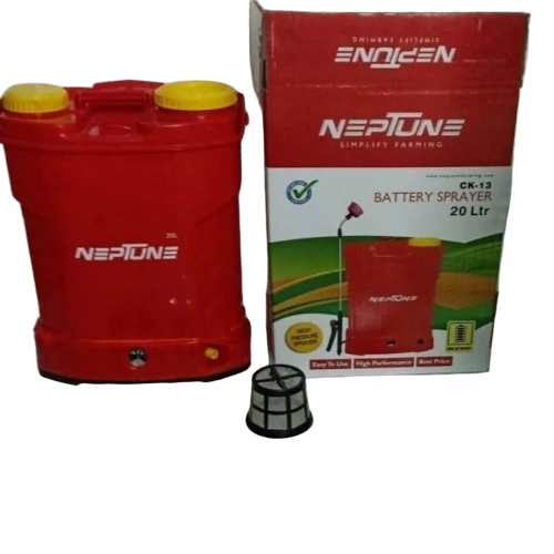 Ck 13 Battery Sprayer - 20 Ltr Plastic, Dual Mode, High Pressure, Ergonomic Knapsack Design