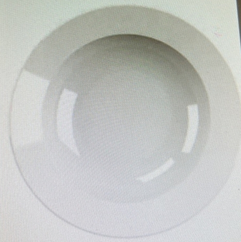 Disposable Plates - Ceramic White | Lightweight Eco-Friendly Heat Resistant Food Safe Leak-Proof Single-Use