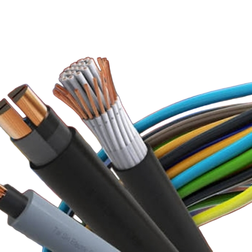 Pvc Copper Wire - PVC Copper, Various Sizes, Black | Heat Resistant, 220-440V Rated Voltage