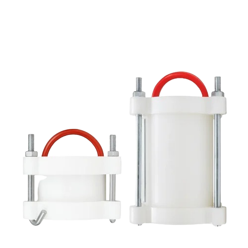 Pvc White Long D Joint - PP Material 63mm to 250mm Size Black & White Color 10 KG Pressure