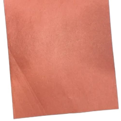 Shuttering Base Paper - Fabric Reddish-Orange | Smooth Finish Moisture Resistant Tear Resistant Durable Coating Flexible Warp Resistant Reusable