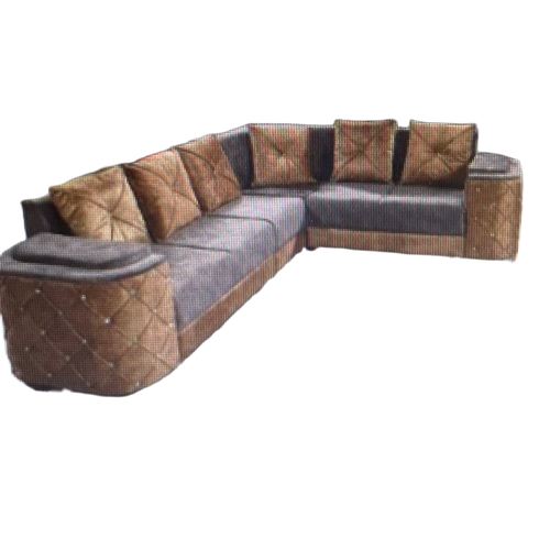 Sofa Bed - Wood And Woven Wicker, Light Brown, Modern | Durable, Eco-Friendly, Spacious Storage, Smooth Finish