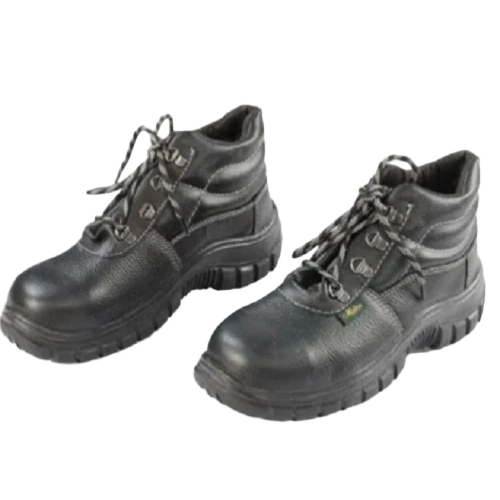 Leather Ankle Safety Shoes