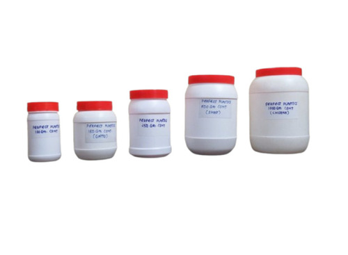 HDPE Plastic Bottle - Plastic, Red & White, Round, Screw Cap | Air-Tight, Perfect Finish, Easy to Use