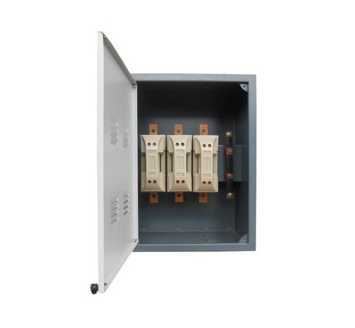Metal Fuse Box - Metal, Grey, Color Coated, 220v | Electric, Rust Free, Wall Mounted, Corrosion Resistant