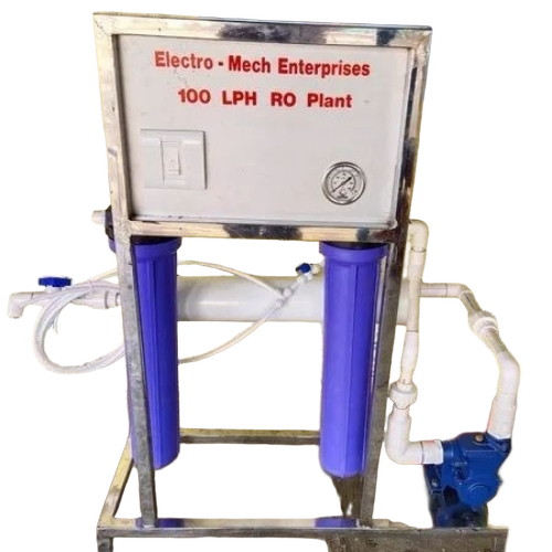 100 Lph Reverse Osmosis Plant