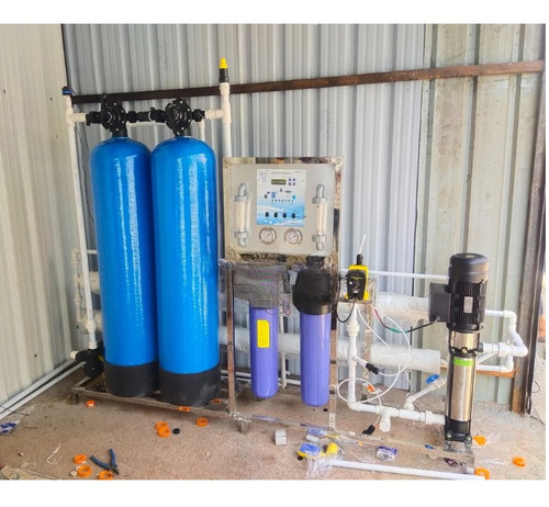 500 Lph Commercial RO Plant - 2 Membrane Housing, 220V, 60-65% Recovery, 2 Ton Chiller Cooling | Full Automatic, Easy To Install, Electric Powered