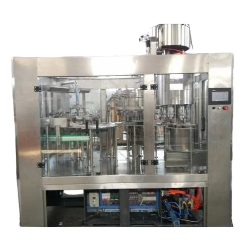 Carbonate Soft Drink Plant - Mild Steel, Grey, 50 Hz, 10-50 kW | Fully Integrated Filling, Carbonation, Capping, Labeling, Hygienic Design, Stainless Steel Contact Parts, Automated Operation
