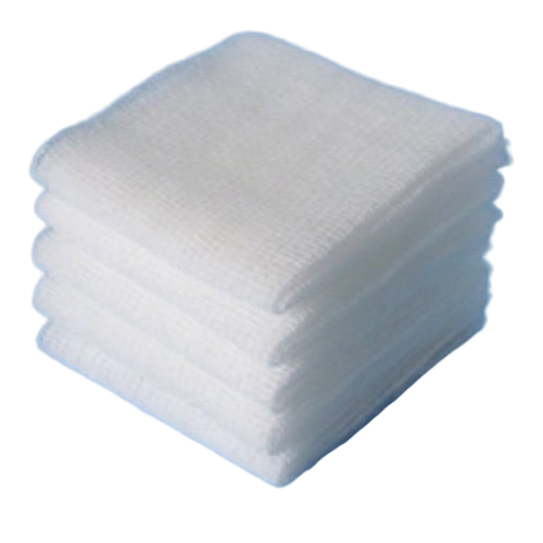 Cotton Absorbent Gauze - 100% Cotton, White, Highly Stretchable | High Elasticity, High Porosity, Skin Friendly