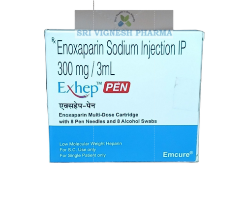 Exhep Pen 300mg Enoxaparin Sodium Injection