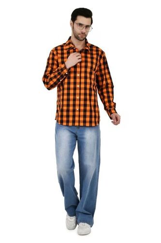 Mens Check Shirt