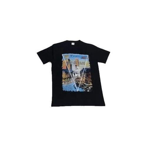 Mens Round Neck T Shirt - Cotton, Multicolor | Skin Friendly, Printed, Short Sleeves, Anti Shrink, Easy to Clean, Colorfast