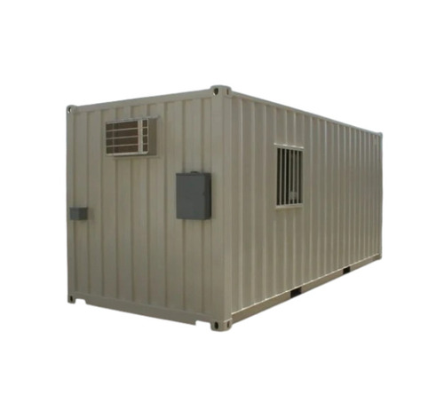 20 Feet Portable Office Container - Metal 20 Foot Color Coated | Rust Free Corrosion Resistant Industrial Use