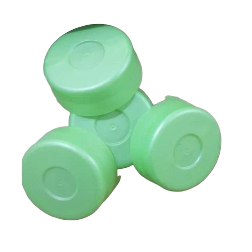 Green Round Bubble Top Caps