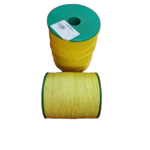 Jacquard Harness Cord - Jacquard, Yellow, Plain Roll, Fine Finished | Durable, Industrial Use