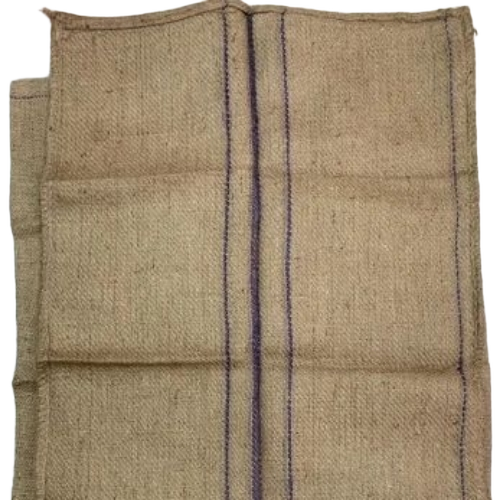 Jute Sacks - 50 kg Brown Jute Plain Pattern | Reusable Moisture Resistant Lightweight Easy Handling