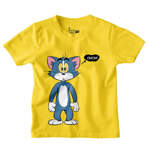Kids Cotton Printed T Shirt