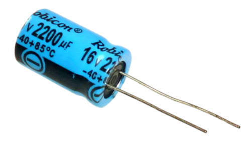 Small Electronic Capacitor