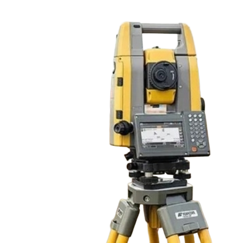 Surveying Total Station - Metal Yellow 220 Volt Automatic Operation | Industrial Usage Durable Fine Finished