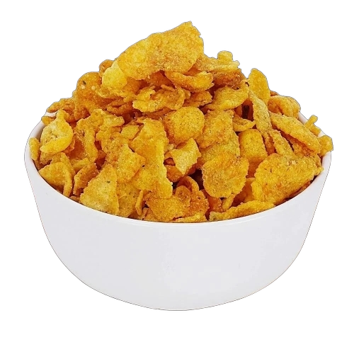 Yellow Makai Chivda - 500 Grams, Yellow Color | Tasty, Digestive, Crunchy Texture, Salty Taste