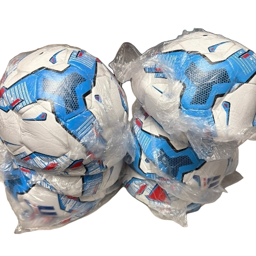 Rubber Football - Standard Size, Multiple Colors | Durable, Fine Finished, Round, Plain Pattern