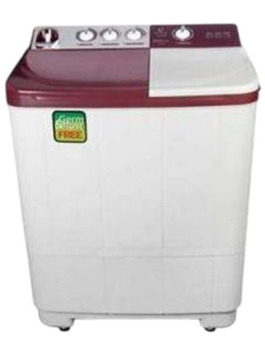 Semi Automatic Washing Machine - ABS Material White Top Loading Electric 220V | Heavy Duty All-in-One Washer/Dryer High Speed Mode 1 Year Warranty