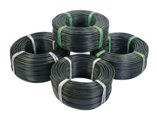 Drip Irrigation Pipes - Plastic Round Shape Plain Pattern | Durable Fine Finished High Flow Rate Industrial Use