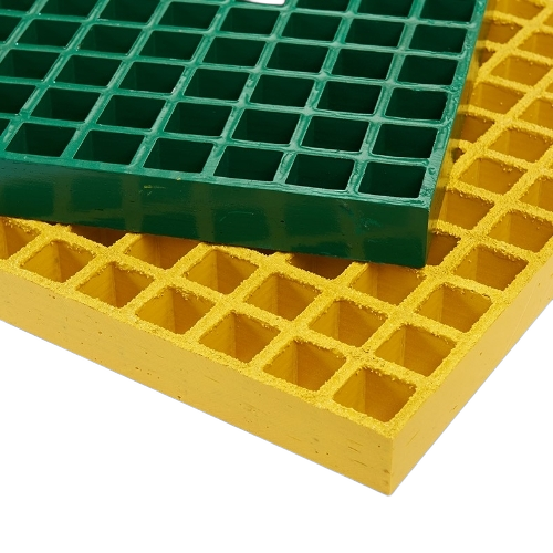 Frp Molded Grating - FRP Material Standard Size Multiple Colors Square Shape Durable Fine Finished
