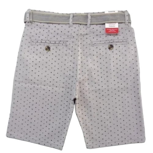 Men Cotton Shorts - Cotton Standard Size Multiple Colors | Lightweight Breathable Zipper Closure Washed Printed Design