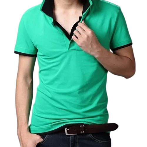 Mens Collar T Shirt