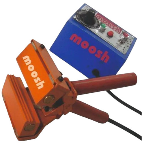 Tong Type Pouch Sealing Machine - Electric, Orange, 220 Volt | Semi Automatic, Heavy Duty, Industrial Use