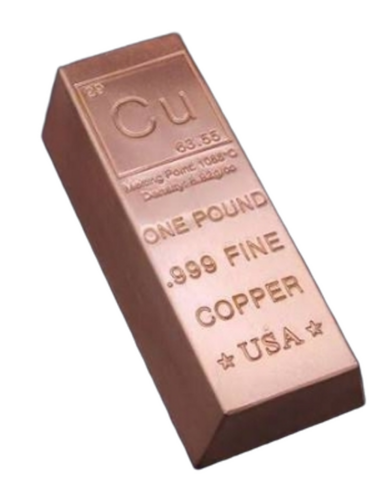 Copper Bars - Color: Cooper