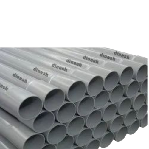 PVC SWR Pipe - PVC 4 Inch Socket | Leak-Proof, Corrosion Resistant, Lightweight, Chemical-Proof, UV Stabilized, Fire-Retardant