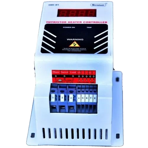 Thyristor Power Regulator - Mild Steel, White, 415V Three Phase | Industrial Standard, 50Hz, DIP Mounting