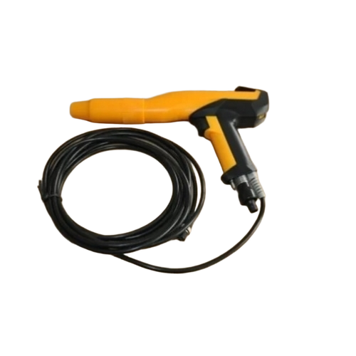 100 Kv Electrostatic Powder Coating Gun - Color: Yellow & Black