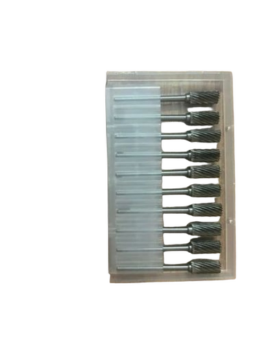 Rotary Burr Cutter - Tungsten Carbide, 65mm, Silver | Industrial Use, Standard Size