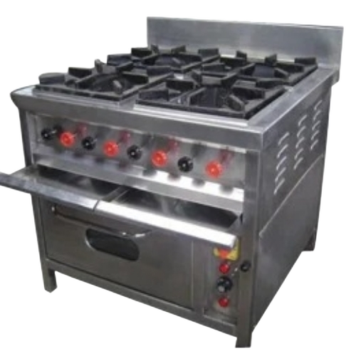 Heavy Duty 4 Burner Gas Range