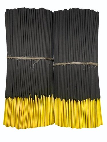 Black Incense Sticks - Standard Size, Black Roll | Eco-Friendly, Aromatic, Easy to Clean