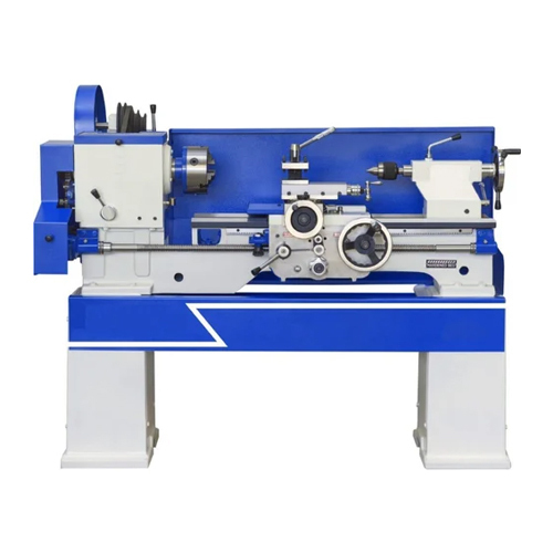 Heavy Duty Lathe Machine 6 Feet - Steel, Black & White, Semi Automatic | Eco Friendly, High Efficiency, 3 Years Warranty