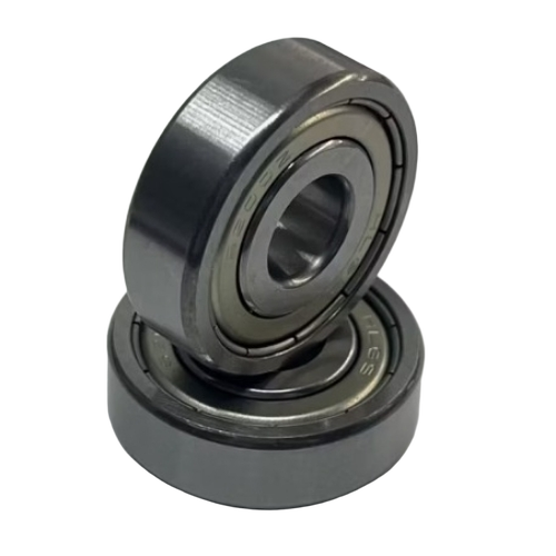 HLGS S608 ZZ Stainless Steel Ball Bearing For Dishwasher Pump - Stainless Steel, 15x32x9cm, Black, Single Row, ZZ2RS Seals, Grease Lubricated | Low Friction, Corrosion Resistant, Quiet Operation