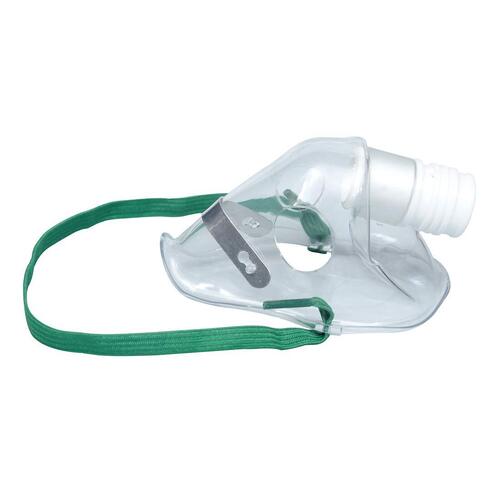 Nebulizer Mask Kit - Standard Size, Transparent | Comfortable, Skin Friendly, Portable, Manual Power