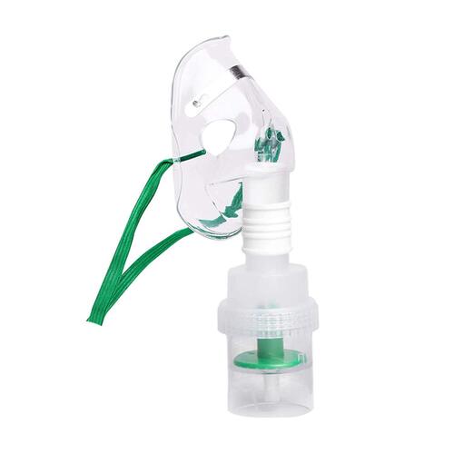 Transparent Nebulizer Mask Kit - Transparent Plastic, Standard Size, Transparent | Comfortable, Skin Friendly, Portable