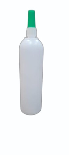 White Hdpe Glue Bottle - Plastic, Standard Size, White | Eco Friendly, Leak Proof, Screw Cap Closure