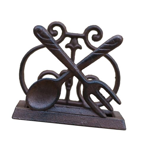 Cast Iron Tissue Holder