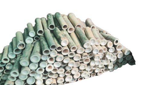 Hollow Bamboo Stems - Hollow Bamboo, Brown | Smooth Surface, Flexible, Water Resistant, Rustic Appearance, Strong Strength, Versatile Use