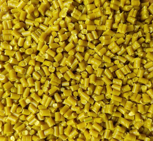 Yellow Reprocessed Pvc Granules